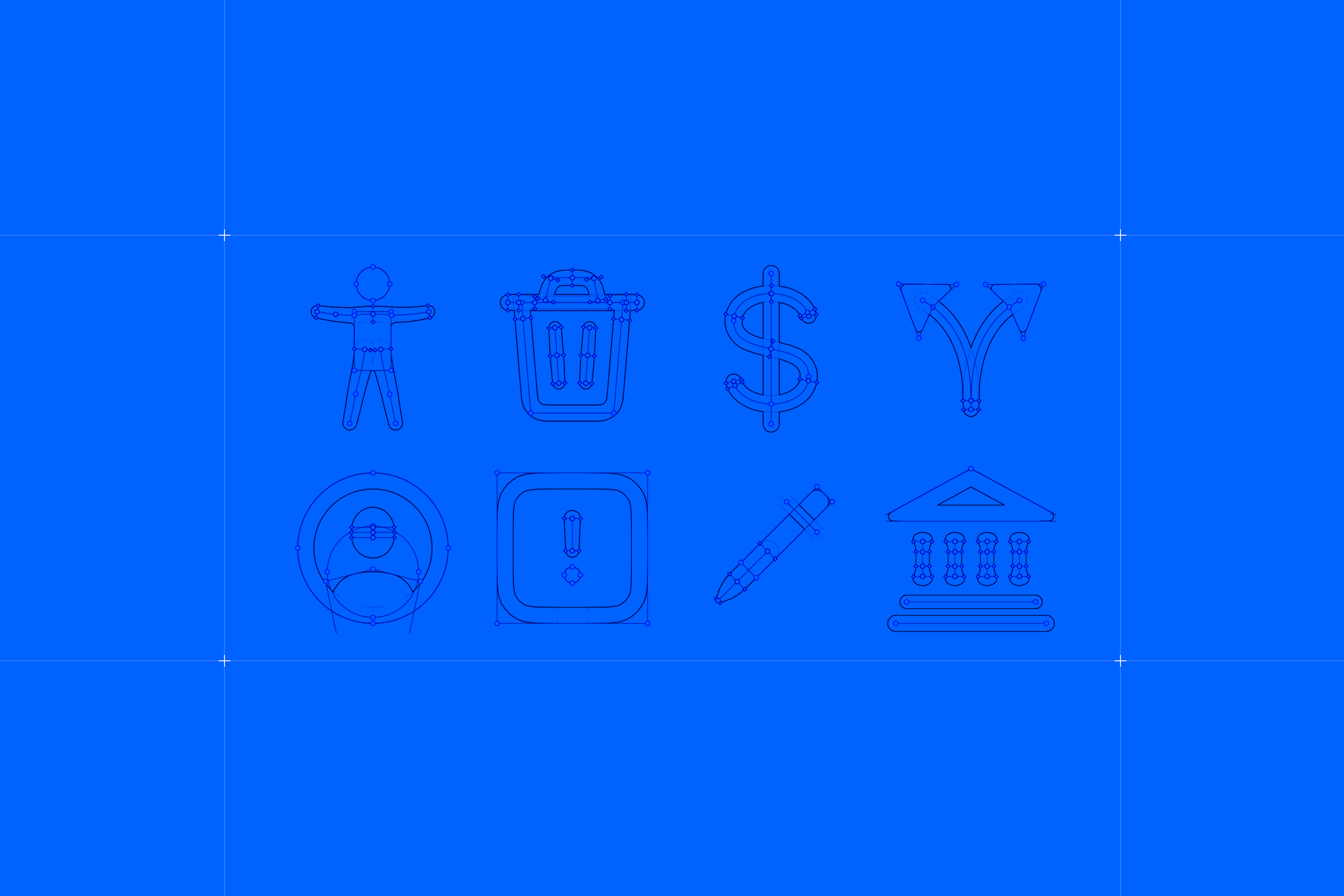 Copilot Money icons curves and shapes